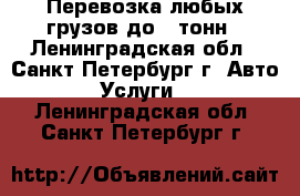 Перевозка любых грузов до 5 тонн - Ленинградская обл., Санкт-Петербург г. Авто » Услуги   . Ленинградская обл.,Санкт-Петербург г.